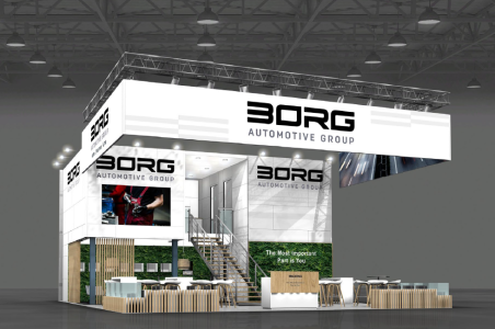 Messestand Borg Automotive Group