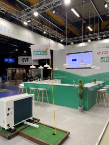 Messestand Gastech Energi