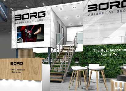 Messestand Borg Automotive Group