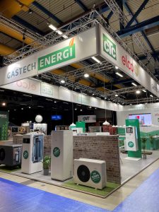 Messestand Gastech Energi