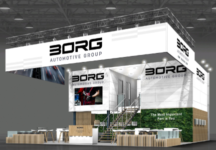 Messestand Borg Automotive Group