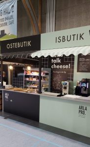 Messestand Arla